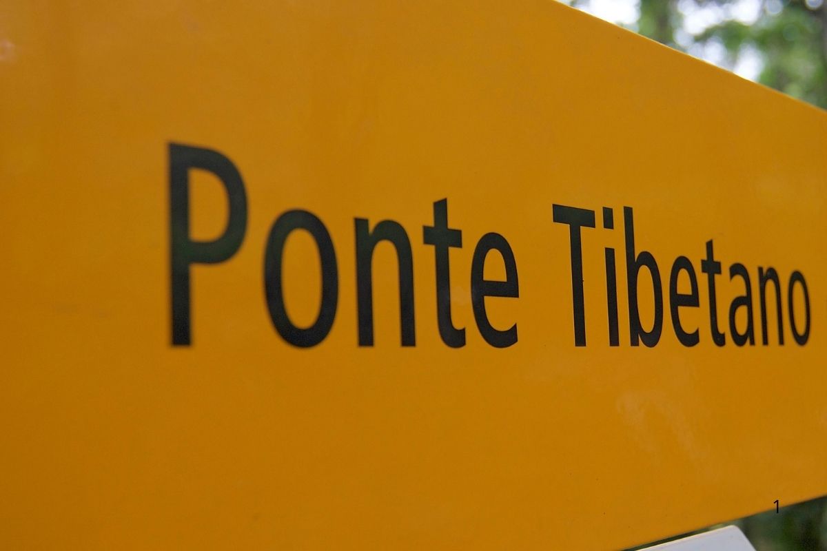scritta ponte tibetano