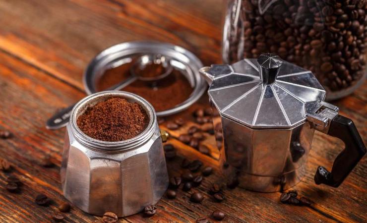 preparazione moka